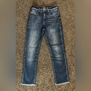 Kancan Signature Kurvy Ultra High Ankle Straight Jean